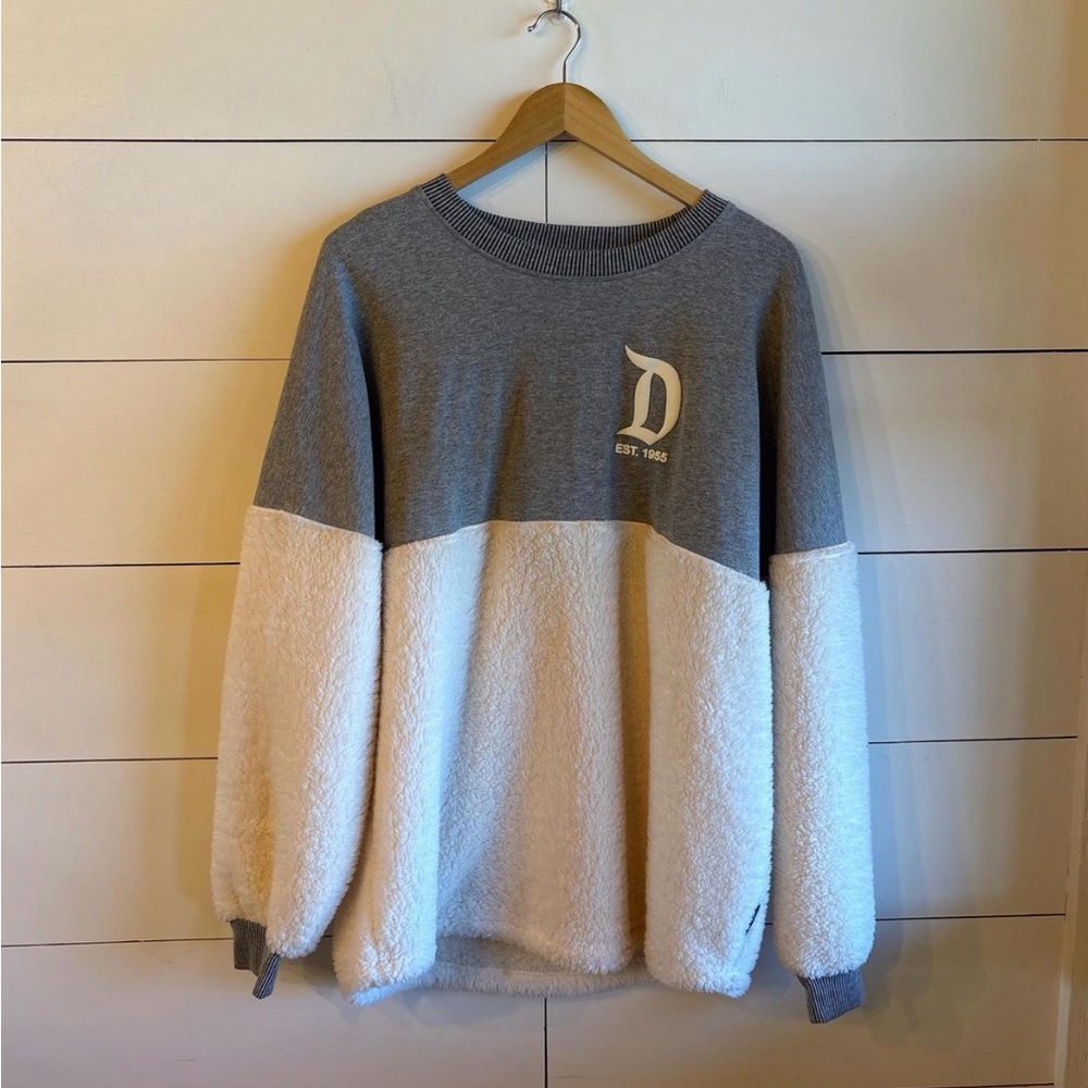 Disney Gray and White Women's Sweater